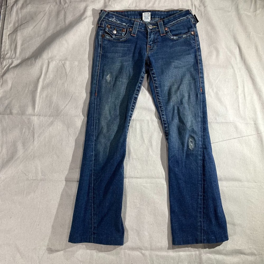 Women's True Religion Flare Bottom #503 Jeans Size 27" Waist